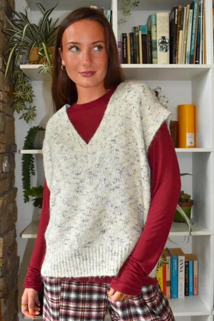 Melange Heritage Tank Oat